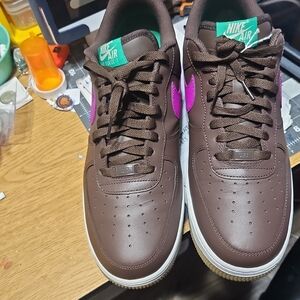 Nike Af1 Bbq Brown